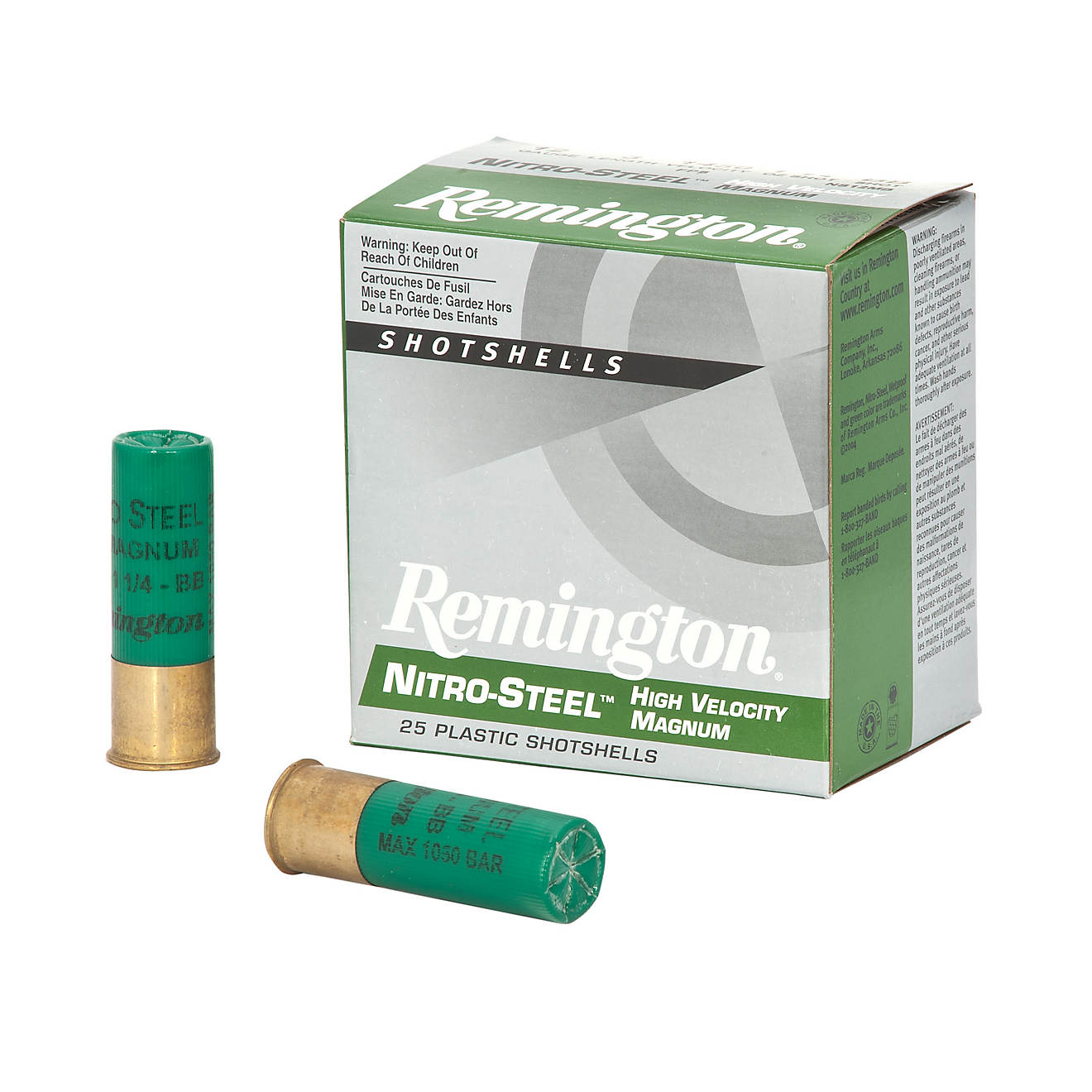 500rds of Remington Nitro Steel High-Velocity 12 Gauge Shotshells