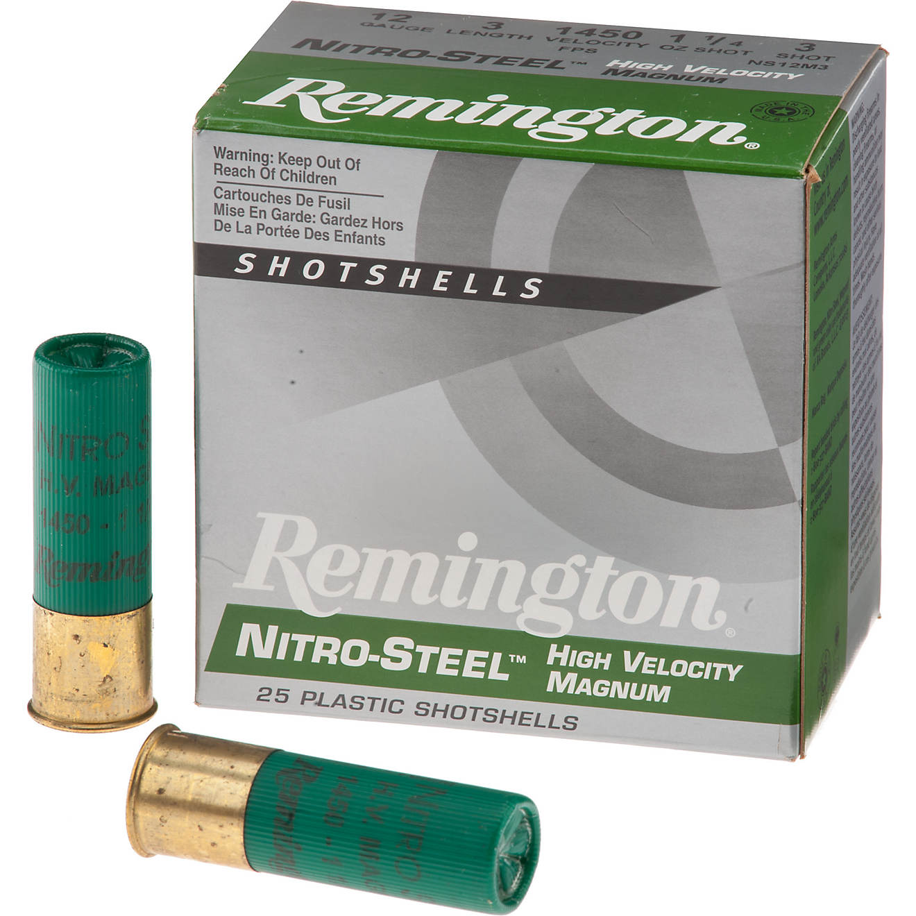 500rds of Remington Nitro-Steel High-Velocity Magnum Load 12 Gauge Shotshells