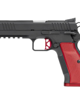 CZ-USA Dan Wesson DWX Pistol 19-Round Black with Red Grips and Trigger