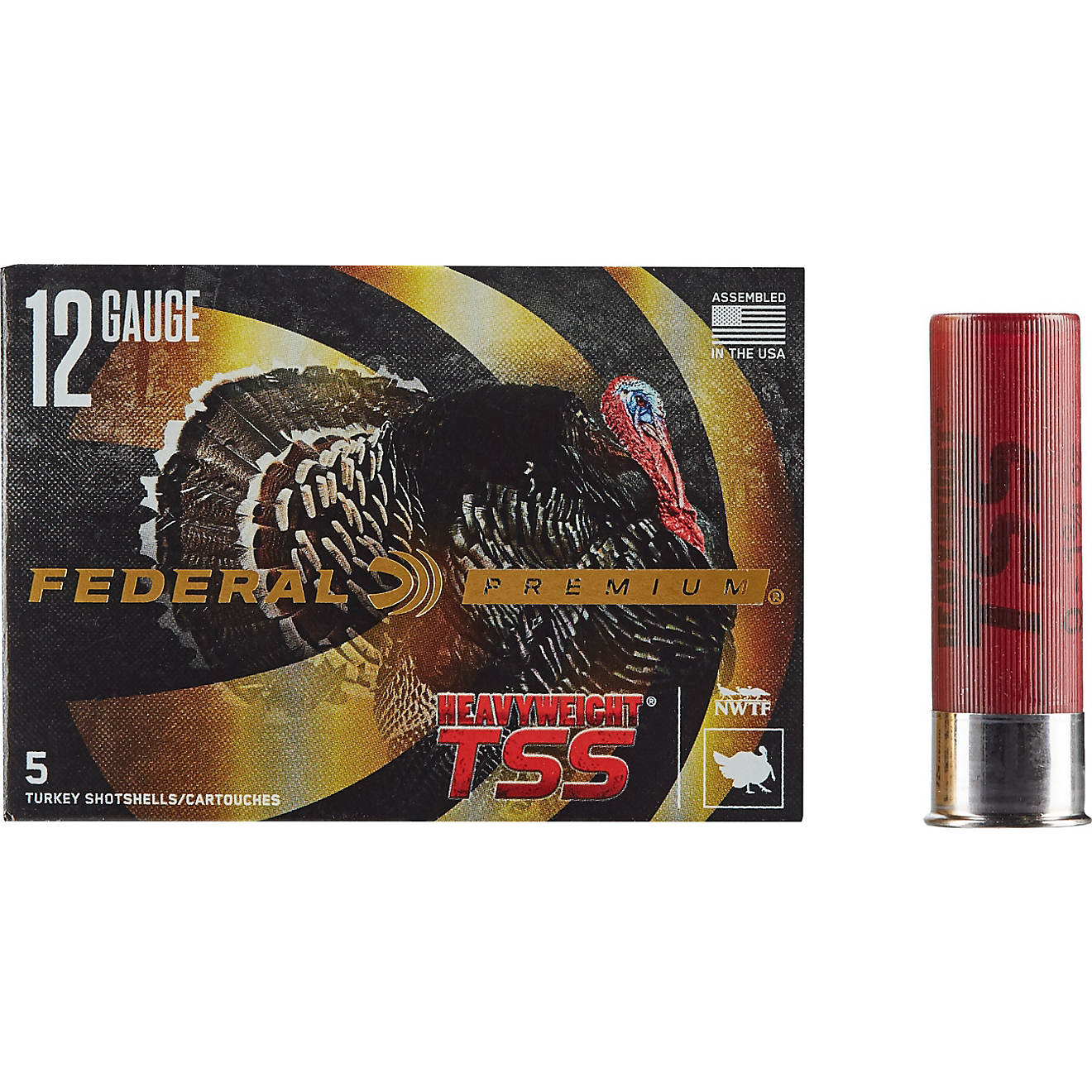 500rds of Federal Premium TSS Heavyweight 12 Gauge Turkey Shotshells