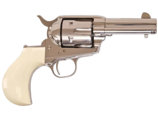 Cimarron Doc Holliday Thunderer Revolver 45 Colt (Long Colt) 3.5″ Barrel Stainless, Tru-Ivory