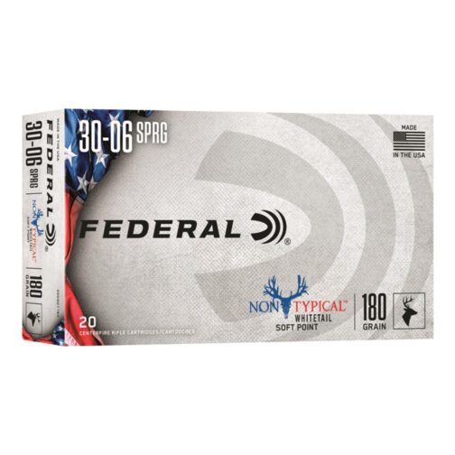 Federal Non-Typical, .30-06 Springfield, SP, 180 Grain Of 500 Rounds