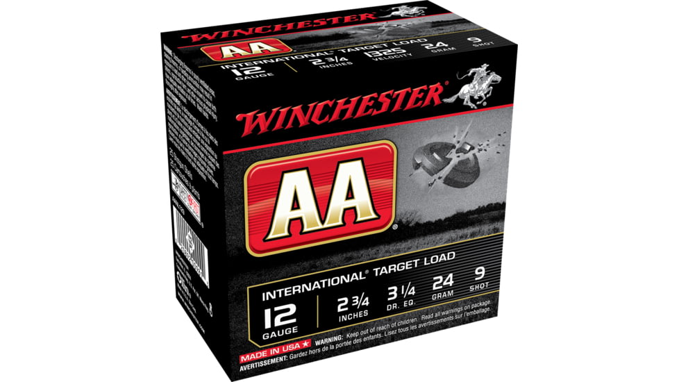 500rds of WINCHESTER-AA-12GAUGE 24G 2.75″