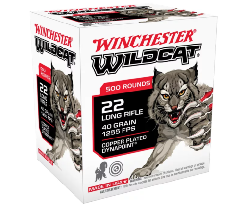 500rds of Winchester Wildcat Rimfire Ammo