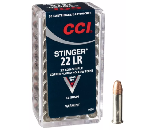 500rds of CCI Stinger Rimfire Ammo