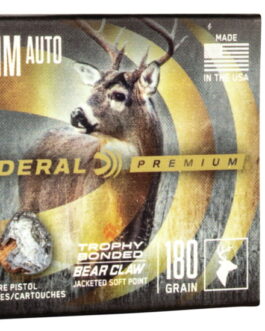 Federal Premium Centerfire Handgun Ammunition 10mm Auto 180 grain