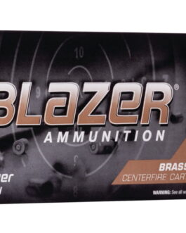 CCI Ammunition Blazer Brass 9mm Luger 124 grain Full Metal Jacket