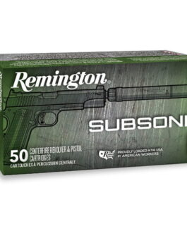 Remington Subsonic 9mm Luger 147 Grain